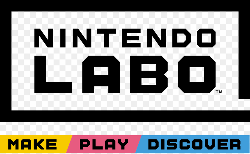 2000x1233 Labo Logo Make Play Nintendo Switch Labo Logo PNG