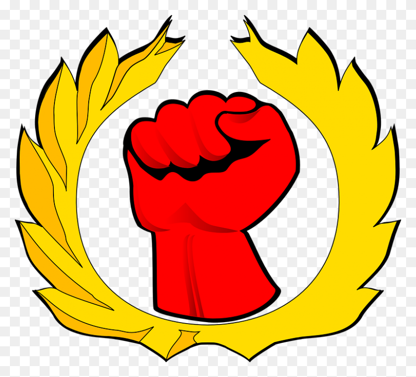 800x720 Labor Day Clip Art, Hand, Fist HD PNG Download