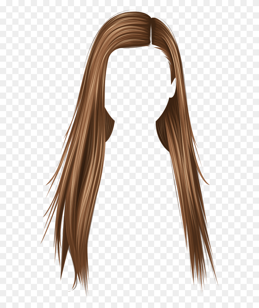 579x938 Lace Wig, Hair, Clothing, Apparel HD PNG Download