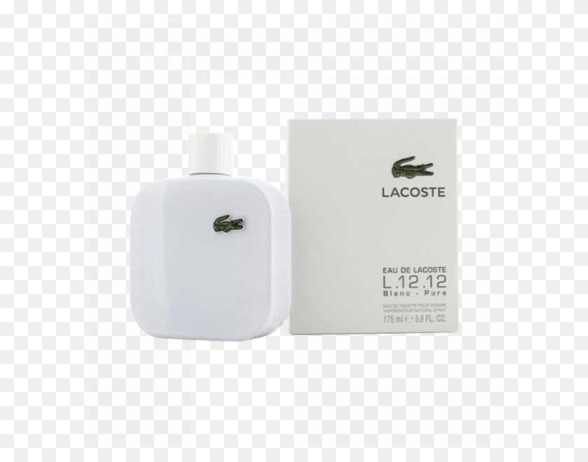 600x600 Lacoste White Perfume, Bottle, Cosmetics, Lotion HD PNG Download