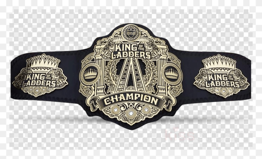 900x520 Ladder Championship Belt Clipart Wwe Championship, Logo, Symbol, Trademark HD PNG Download