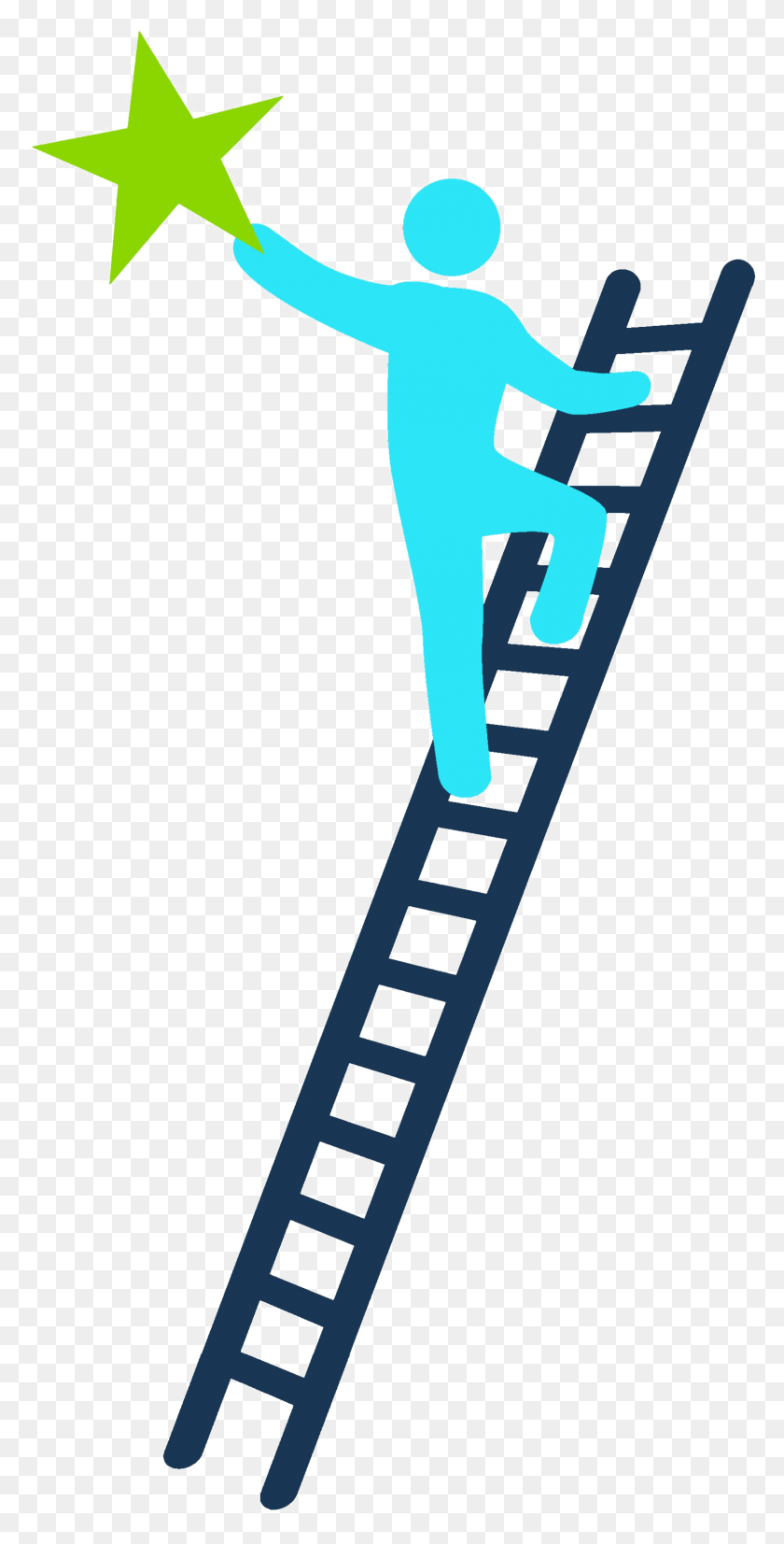 1457x2977 Ladder Of Success Transparent Image Climbing The Ladder, Sword, Blade, Weapon HD PNG Download