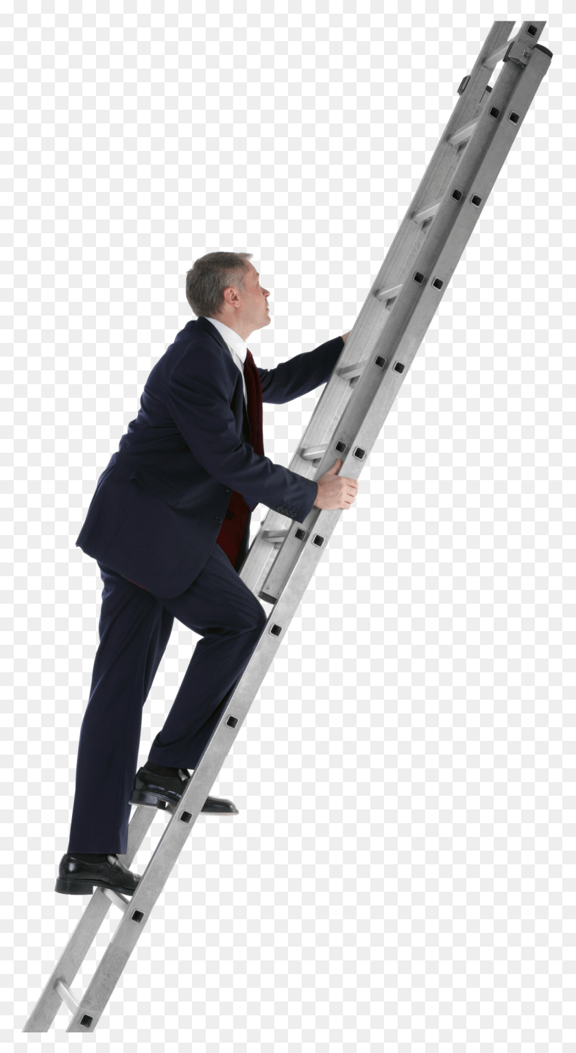 1122x2122 Ladder Of Success Transparent Man Climbing Ladder, Person, Human, Outdoors HD PNG Download