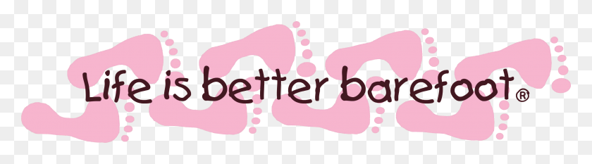 3184x708 Ladies Life Is Better Barefoot Circle Logo Love My, Label, Text, Stain HD PNG Download