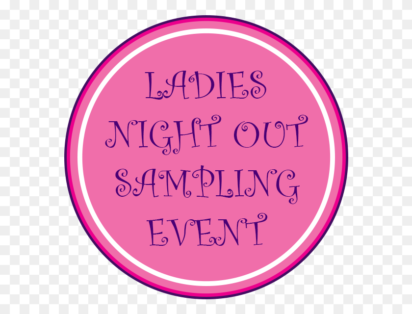 580x580 Ladies Night Out Sampling Event American Intercon School, Neon, Light, Word HD PNG Download