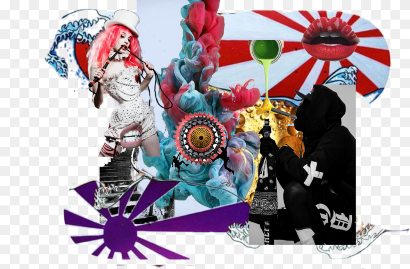 1200x786 Lado Rojo Emilie Autumn Dominion, Art, Collage, Adult, Person PNG