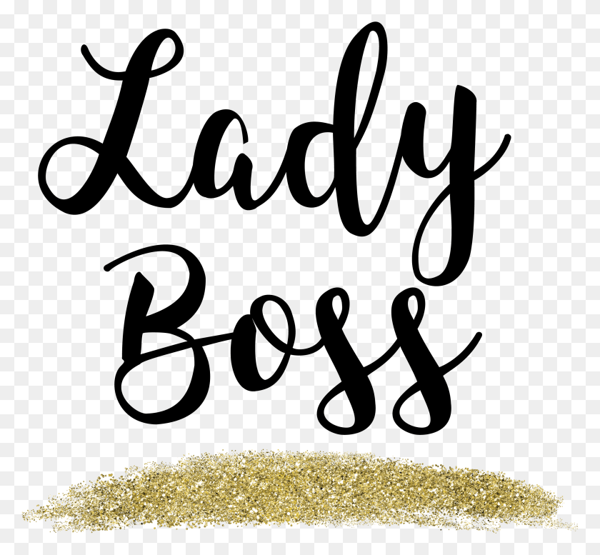 2836x2608 Lady Boss Gold Glitter Web Flair Graphic Lady Boss, Plant, Food, Grain HD PNG Download