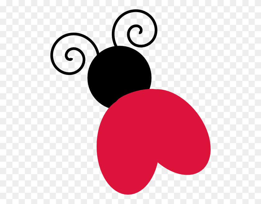 516x596 Lady Bug Without Dots, Graphics HD PNG Download