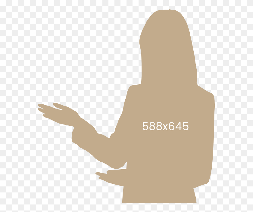 588x645 Lady Business Silhouette, Text, Cardboard HD PNG Download