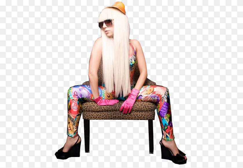 469x581 Lady Gaga, Hippie, Clothing, Person, Glove Clipart PNG