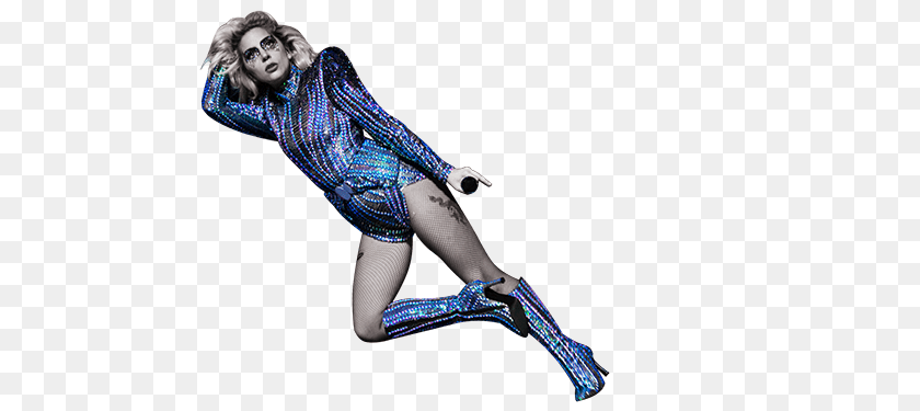 500x375 Lady Gaga Fanmade Covers Super Bowl Halftime Show, Dancing, Leisure Activities, Person, Adult Sticker PNG