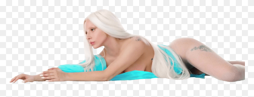 1838x621 Lady Gaga Guy, Person, Human, Blonde HD PNG Download