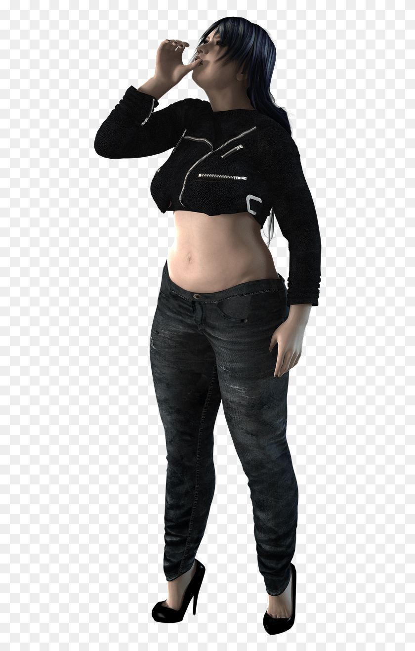 467x1257 Lady Pose Model Girl, Pants, Clothing, Apparel HD PNG Download