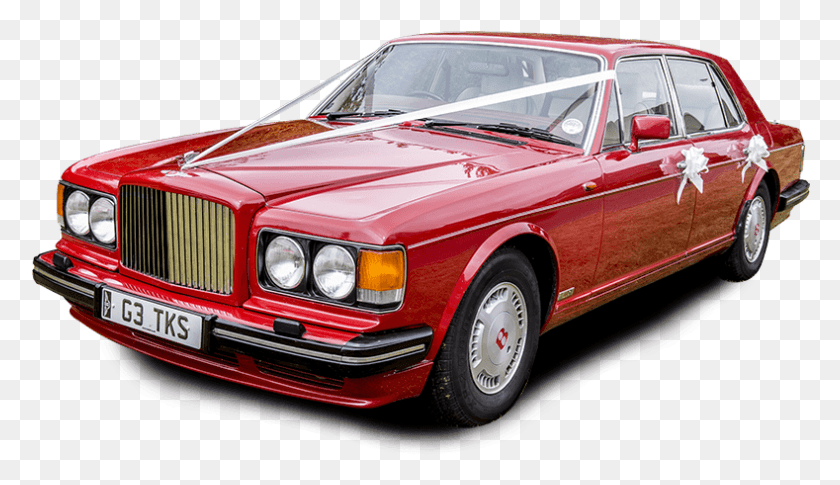 789x430 Lady R Wedding And Chauffeur Hire Bentley Turbo R Red, Car, Vehicle, Transportation HD PNG Download