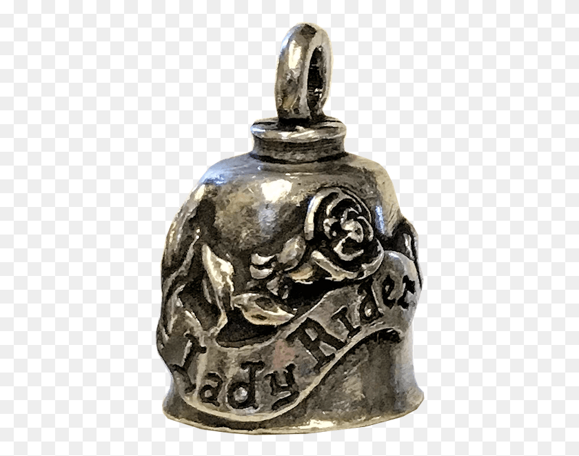 393x601 Lady Rider Gremlin Bell Locket, Bronze, Pottery, Archaeology HD PNG Download