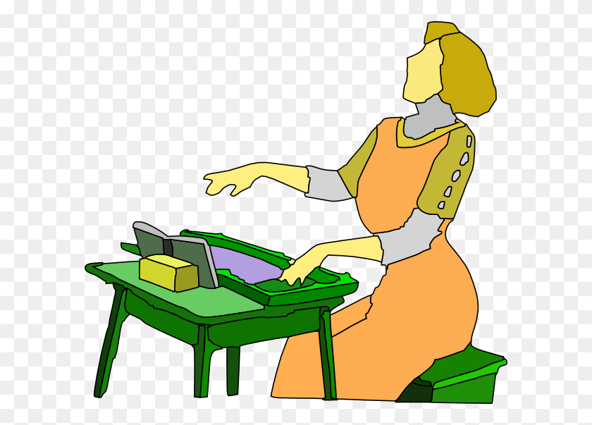 600x543 Lady Singer Woman Playing Music Svg Clip Arts 600 X Clipart Shopkeeper, Female, Furniture, Reading HD PNG Download