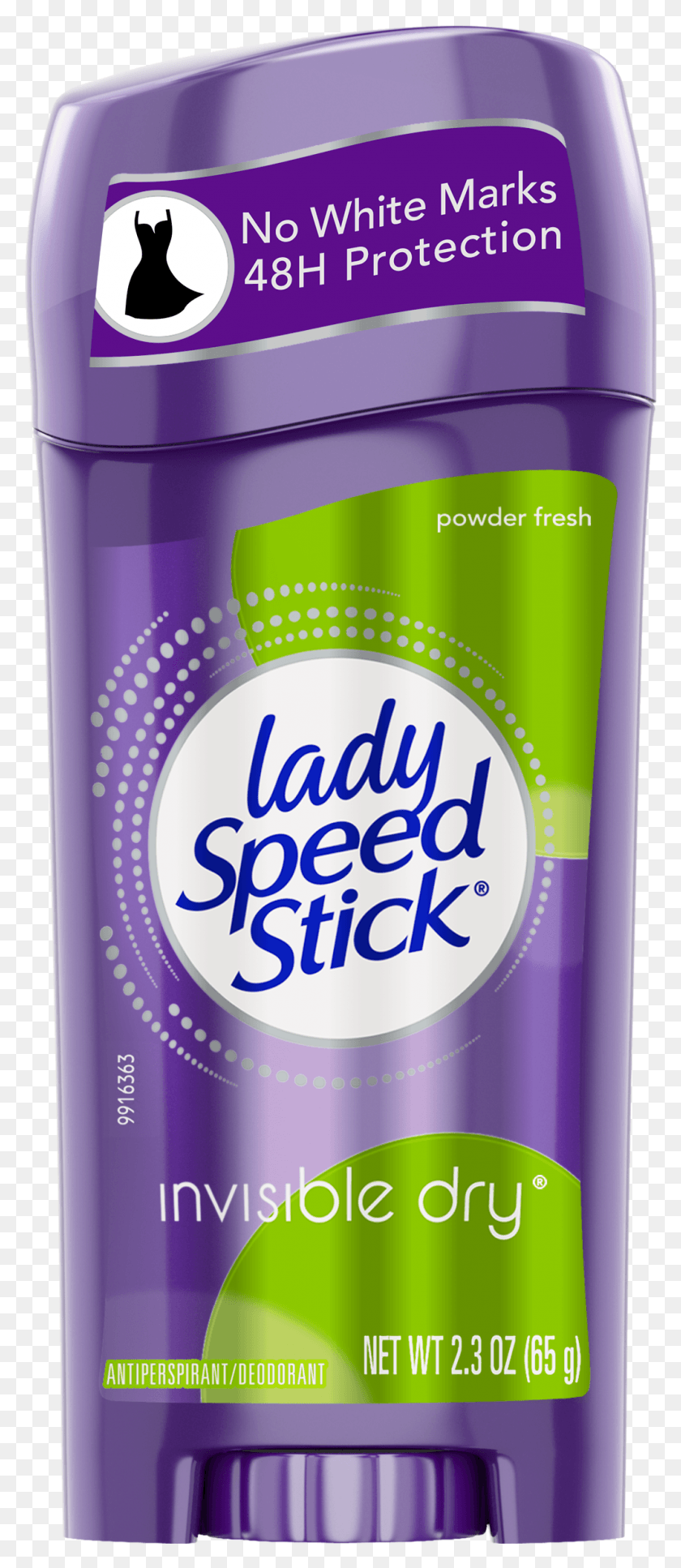 999x2401 Descargar Png Desodorante Antitranspirante Lady Speed ​​Stick Invisible Lady Speed ​​Stick, Lata, Aluminio, Aluminio Hd Png