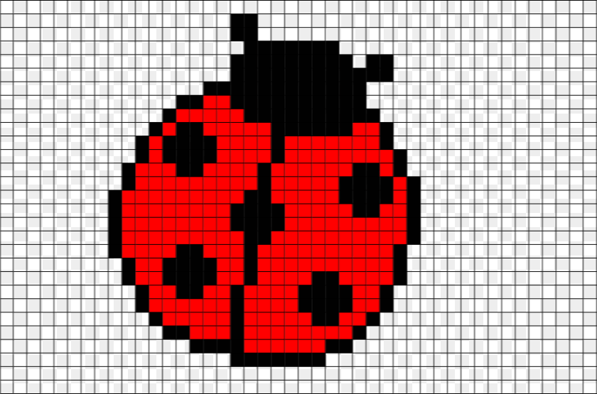 Ladybug Cross Stitch, Pattern Transparent PNG