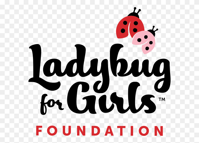 600x544 Ladybug For Girls Foundation Inc, Text, Giant Panda, Bear HD PNG Download