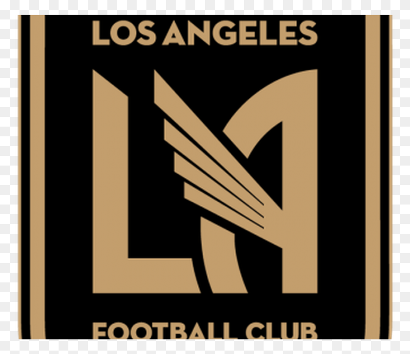 1053x901 Lafc Officially Reveal Crest Black And Gold As Primary Poster, Text, Alphabet, Advertisement HD PNG Download