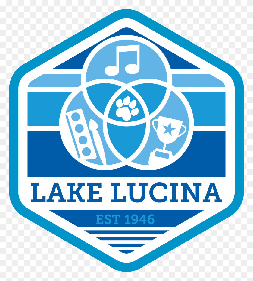 2055x2294 Lake Lucina Elementary Emblem, Logo, Symbol, Trademark HD PNG Download