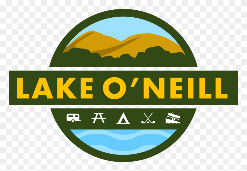 1762x1181 Lakeoneill Logo Natural Badge, Symbol, Trademark, Text HD PNG Download