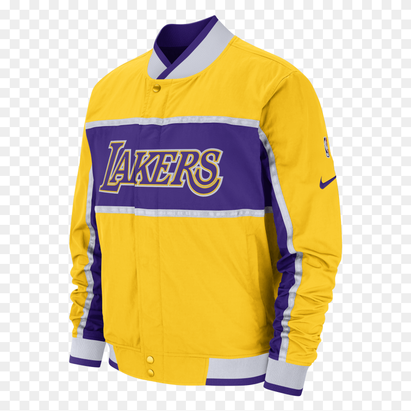 560x781 Lakers Jacket Nike, Clothing, Apparel, Sleeve HD PNG Download