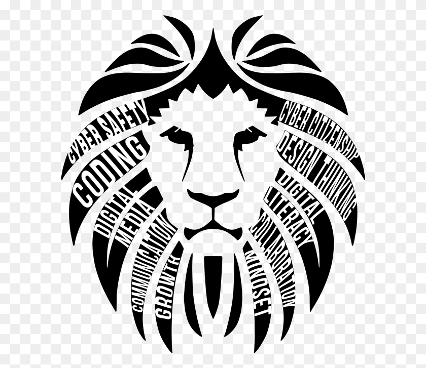 600x667 Lakewood Lion Logo Lion Mane Clip Art, Text, Word, Label HD PNG Download