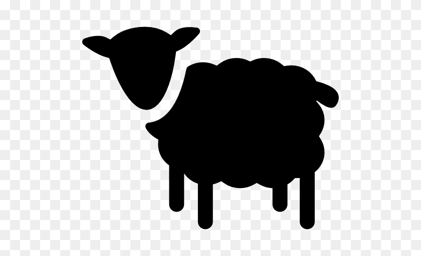 Lamb Animals Animal Farm Wool Icon, Gray Clipart PNG