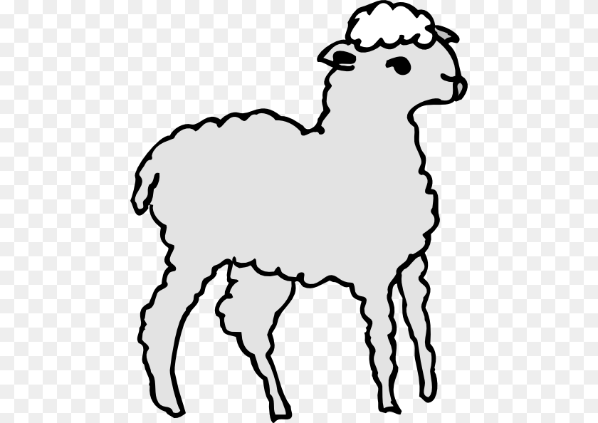 474x594 Lamb Art Clip Art, Animal, Mammal, Baby, Person PNG