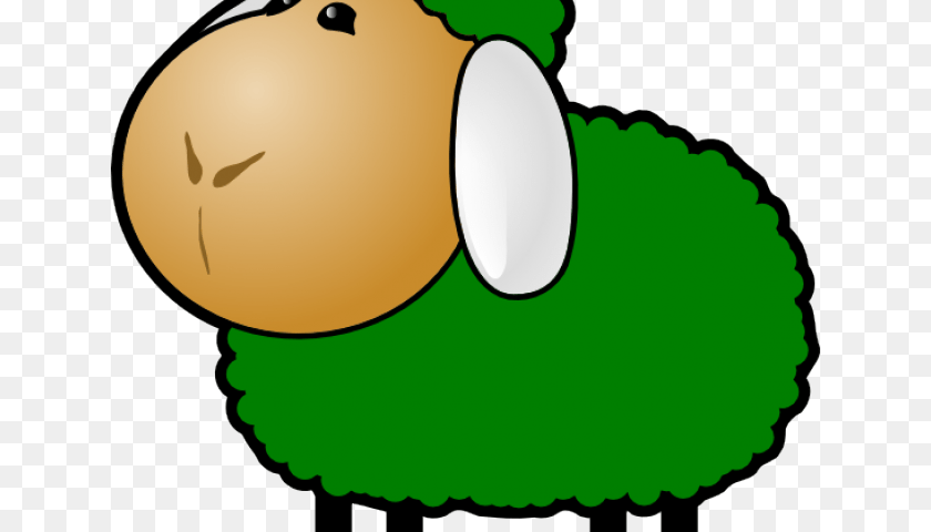 640x480 Lamb Clipart Green Sheep Red Sheep Clipart, Food, Fruit, Plant, Produce Transparent PNG