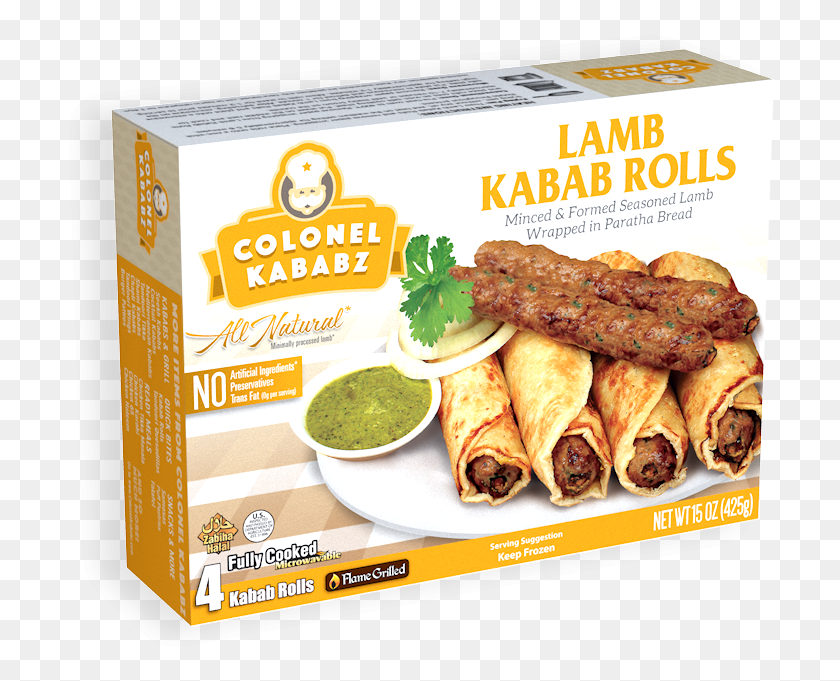 711x621 Lamb Kabab Rolls Taquito, Lunch, Meal, Food HD PNG Download