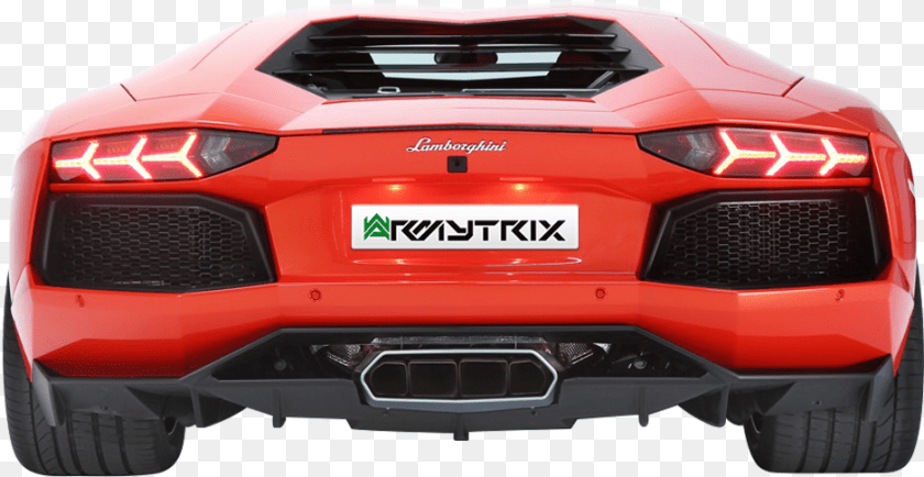 Lamborghini Aventador Rear End, Bumper, Car, Coupe, License Plate Transparent PNG