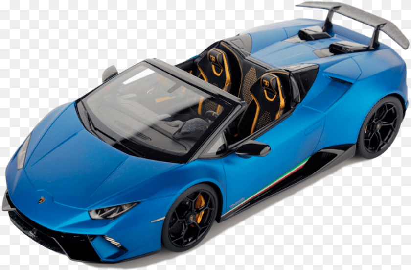 Lamborghini Huracan Performante Spyder, Car, Machine, Sports Car, Transportation Transparent PNG