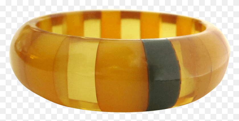 957x449 Laminated Bakelite Bracelet Apple Juice Striped Bangle Bangle, Jewelry, Accessories, Accessory HD PNG Download