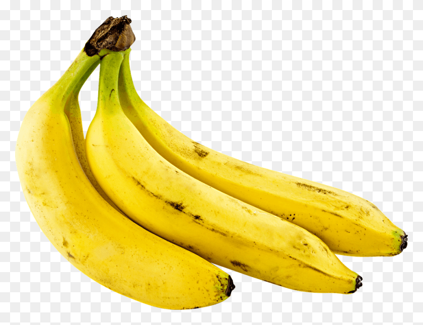 Laminated Poster Bananas Transparent Musa Cutout Image Of Banana Fruit Plant Food Hd Png