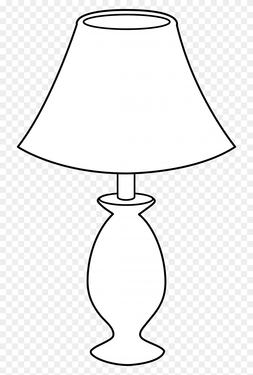 Рисование настольной лампы