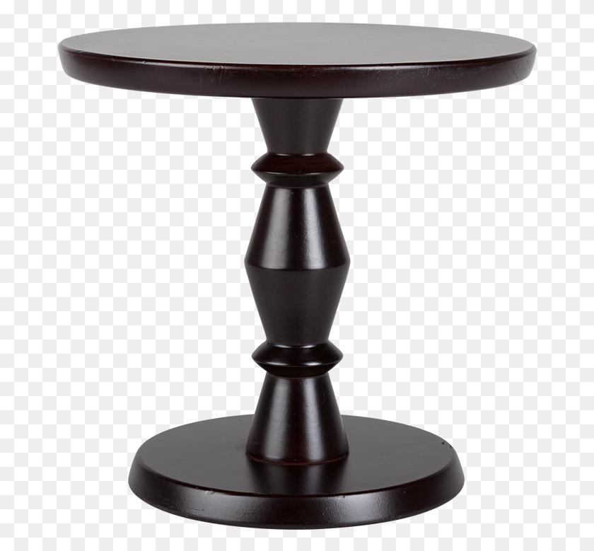 680x719 Lamp On Pedestal Side Table, Furniture, Tabletop, Coffee Table HD PNG Download