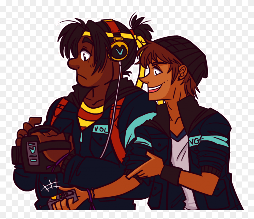 1030x877 Lance And Hunk Were Super Into Researching The Loch Voltron Ghost Hunter Au, Person, Human, Fireman HD PNG Download