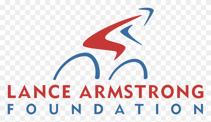 2191x1194 Lance Armstrong Foundation Logo Transparent Lance Armstrong Foundation, Text, Alphabet, Symbol HD PNG Download
