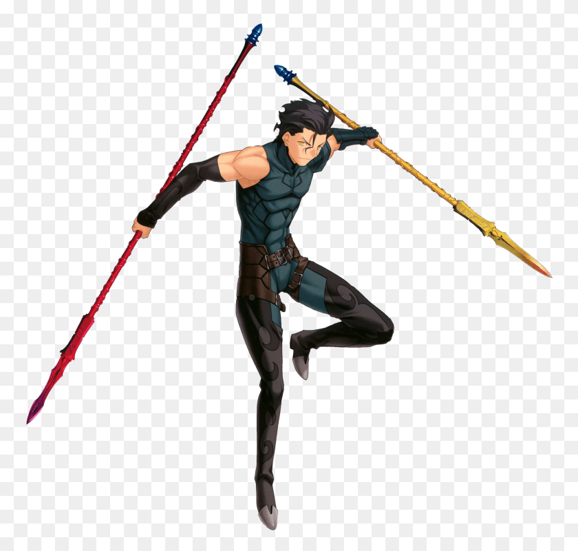 1801x1710 Lancer Fate Zero, Bow, Ninja, Person HD PNG Download