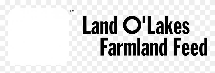 2191x635 Land O39Lakes Farmland Feed Logo Blanco Y Negro Land, Grey, World Of Warcraft Hd Png