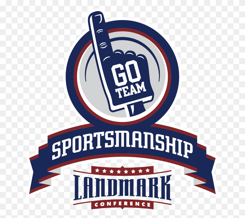 663x689 Landmark Sportsmanship Landmark Conference Logo, Symbol, Trademark, Label HD PNG Download