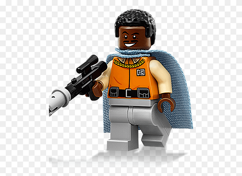 502x550 Descargar Png Lando Calrissian Lego Star Wars 2017 Set, Juguete, Robot, Etiqueta Hd Png