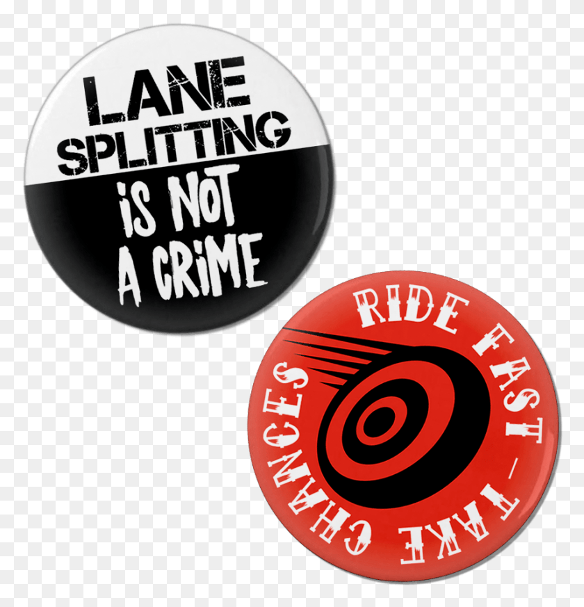 857x894 Lane Splitting Pinback Button Set Circle, Label, Text, Logo Descargar Hd Png