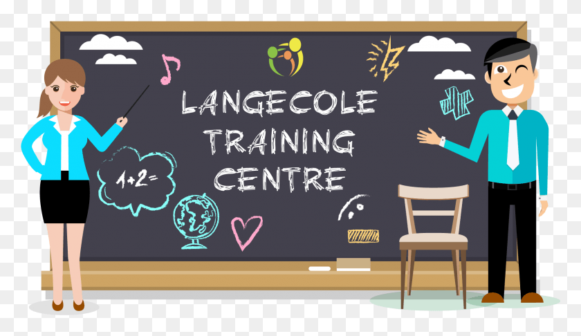 1884x1031 Langecole Training Center Teacher, Blackboard, Chair, Furniture HD PNG Download