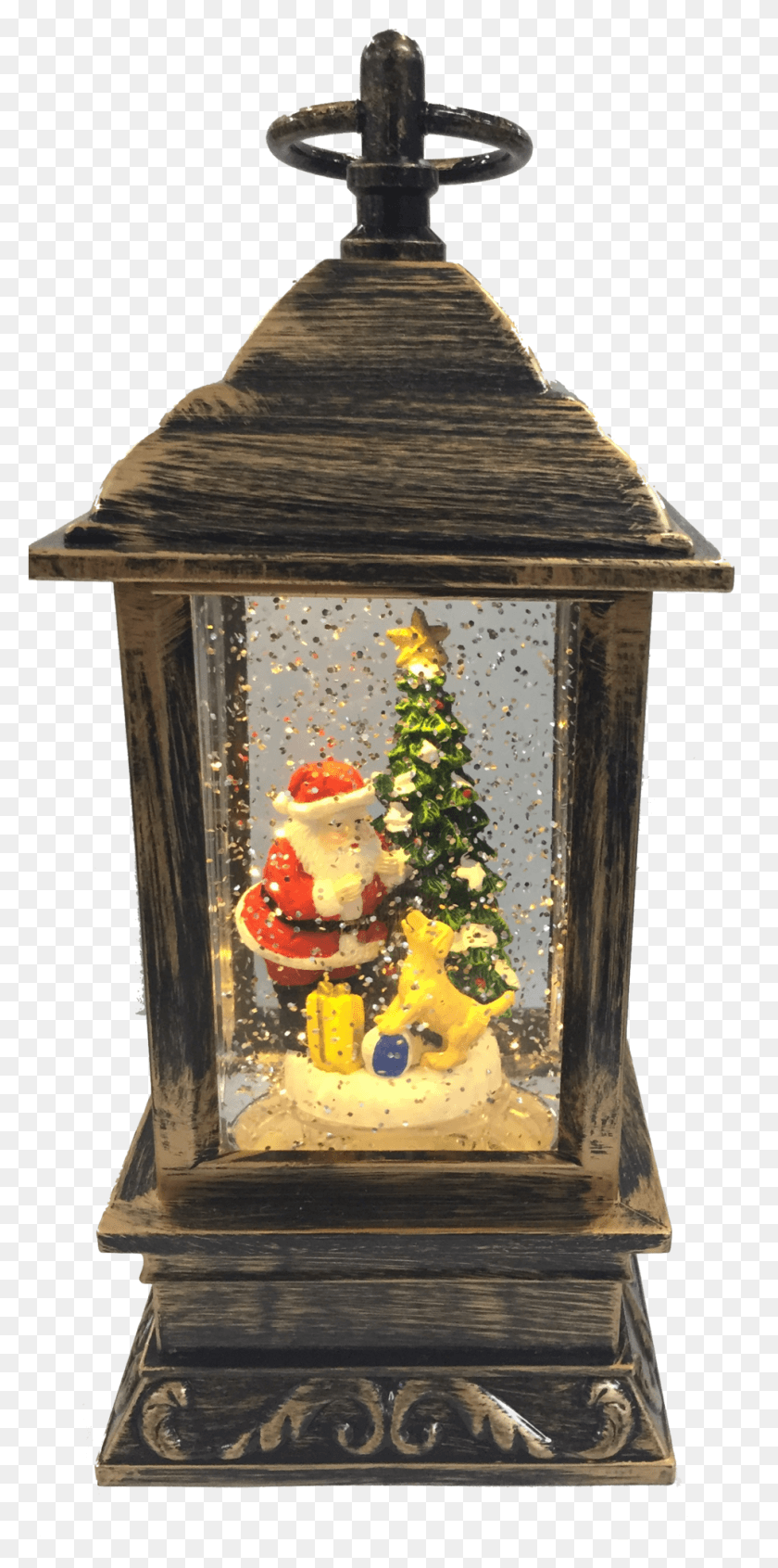 966x2021 Lantern Snow Globe, Lamp, Plant, Tree Descargar Hd Png