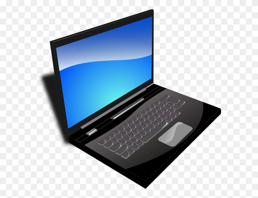 600x586 Laptop Clip Art, Pc, Computer, Electronics HD PNG Download