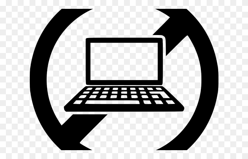 640x480 Laptop Clipart Laptop Icon Computer Repair Icon, Pc, Computer, Electronics HD PNG Download