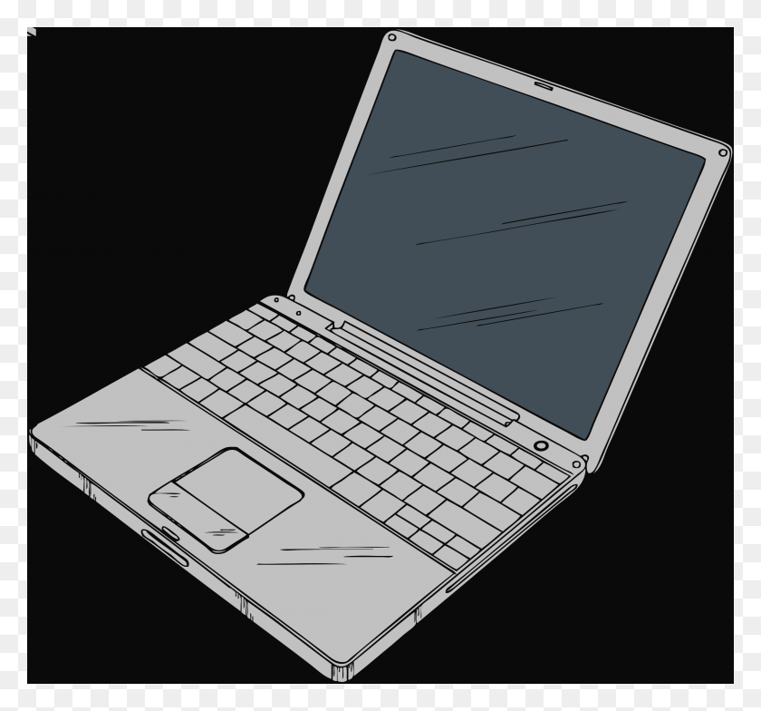 2400x2228 Laptop Computer Clipart, Pc, Electronics, Computer Keyboard HD PNG Download